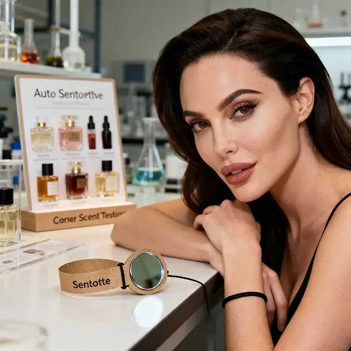 Illatpróba-sarok a szervizben – illatteszt-állvány és multiszenzoros bevonás az illatos kiegészítők választásához﻿﻿